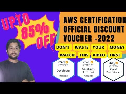 AWS EXAM VOUCHER 2023 | AWS CERTIFICATION | FREE AWS SAA-C03 EXAM VOUCHER | AWS Developer Associate