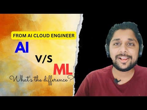 Difference between Artificial Intelligence and Machine Learning?