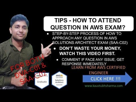 HOW TO SOLVE QUESTIONS IN AWS CERTIFICATION 2021 | AWS SOLUTIONS ARCHITECT | AWS DEVELOPER ASSOCIATE