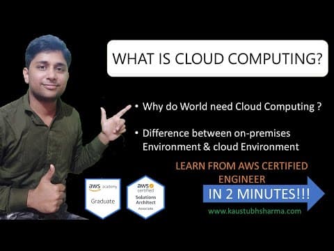 WHAT IS CLOUD COMPUTING? WHY DO WE NEED CLOUD COMPUTING?